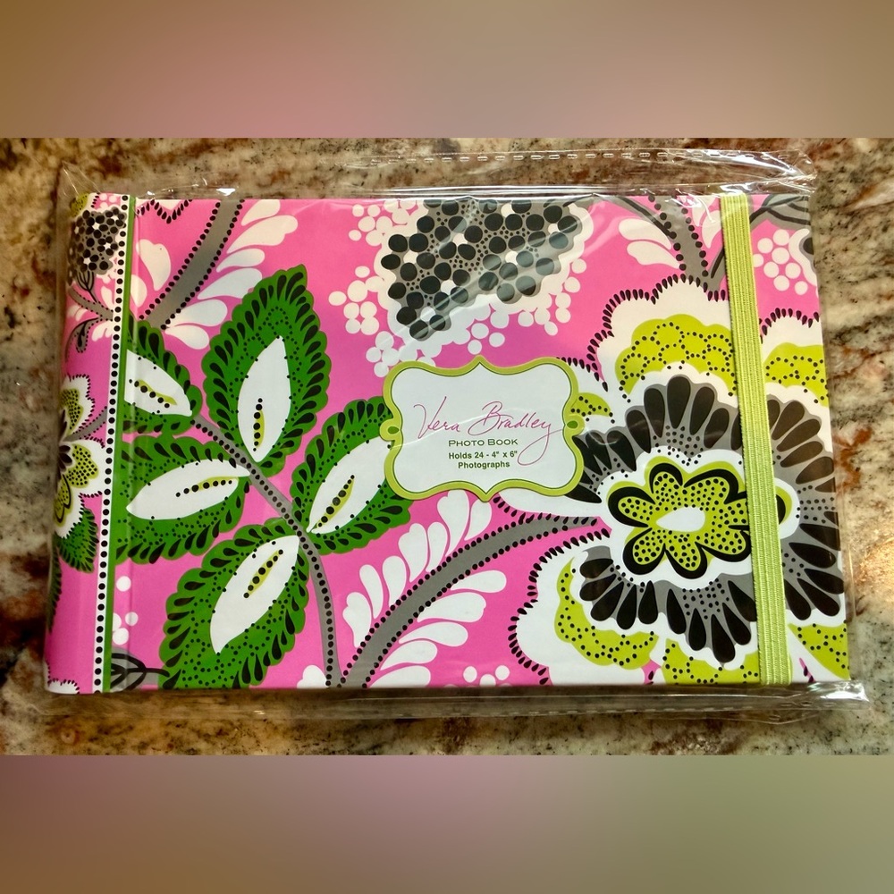 Vera Bradley Priscilla Pink Photo Book